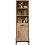 Boekenkast Ricardi 214 x 64 mango decor