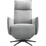 Relaxfauteuil Moio HR-schuim zitting zinc