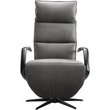 Relaxfauteuil Moio HR-schuim zitting antraciet