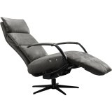 Relaxfauteuil Moio HR-schuim zitting antraciet