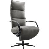 Relaxfauteuil Moio HR-schuim zitting antraciet