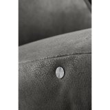 Relaxfauteuil Moio HR-schuim zitting antraciet