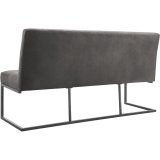 Eetkamerbank Oro 170 cm dark grey