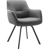 Armstoel Turelli antraciet