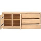 Dressoir Lavio 69 x 164 natural grey