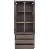 Opbergkast Lavio 210 x 86 grafiet