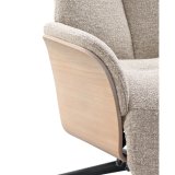 Relaxfauteuil Serio (draaibaar) stof lodge 84 clay