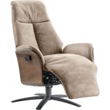 Relaxfauteuil Serio (draaibaar) microleder bull 84 clay