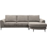 Hoekbank Aziri pocketveren met visco taupe