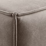 Hoekbank Barrio met relaxfunctie pocketveren met HR schuim zitting cacao