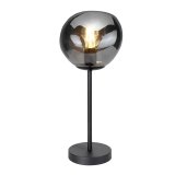 Tafellamp Macato smoke glas 1 lichts