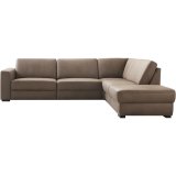 Hoekbank Muscolo elektrische relaxfunctie en zitdiepte bonellvering met HR schuim wood