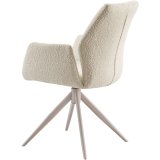 Armstoel Faido stof touch pearl