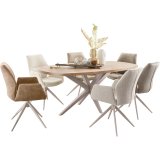 Eettafel Mascaro deens ovaal 160 x 92 mistyoak