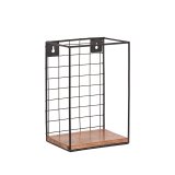 Wandrek Firm rough mangohout, 20x15x30 cm