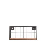 Wandrek Firm rough mangohout, 30x15x15 cm