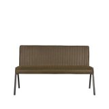 Eetkamerbank Matz army green, 145 cm