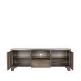 Tv-meubel Fence vintage metaal, 150x40x55 cm