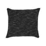 Sierkussen Geweven zwart, 45x45 cm