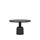 Salontafel Wink zwart metaal, 70 cm