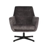 Fauteuil Toby antraciet