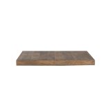 Restauranttafel Blad rough mangohout, 70x70 cm