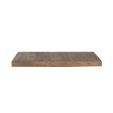 Restauranttafel Blad rough mangohout, 120x70 cm