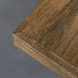 Restauranttafel Blad rough mangohout, 120x70 cm