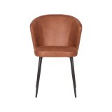 Eetkamerstoel Wave cognac microvezel