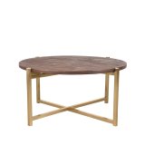 Salontafel Dox mangohout Espresso