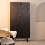 Bergkast Cotia Mangohout Zwart