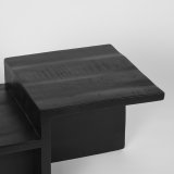 Salontafel Skip mangohout zwart