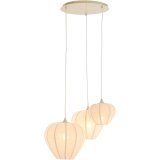 Hanglamp Moscito wit 3 lichts