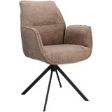 Armstoel Ombrone taupe