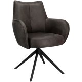 Armstoel Dordona antraciet