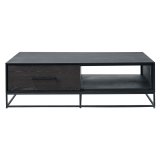 Salontafel Vinito 124 x 70 black