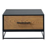 Salontafel Vinito 65 x 65 eiken fineer naturel