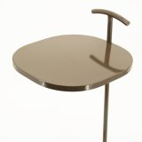 Bijzettafel Burak 32x32 cm bruin