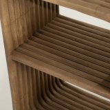 Side table Rishaan met 2 open vakken