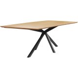 Eettafel Belvio 180x95 cm light oak veneer