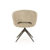 Arnstoel Aleks in taupe