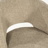 Arnstoel Aleks in taupe