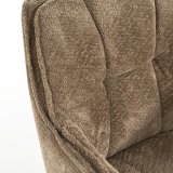 Armstoel (draaibaar) Hugh in taupe