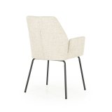 Armstoel Ibba in beige