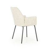 Armstoel Ibba in beige