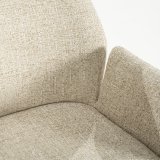 Armstoel Ibba in beige