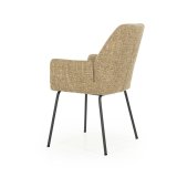 Armstoel Ibba in mosterd