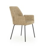 Armstoel Ibba in mosterd