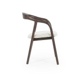 Armstoel Rafal in bruin hout