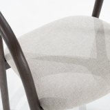 Armstoel Rafal in bruin hout